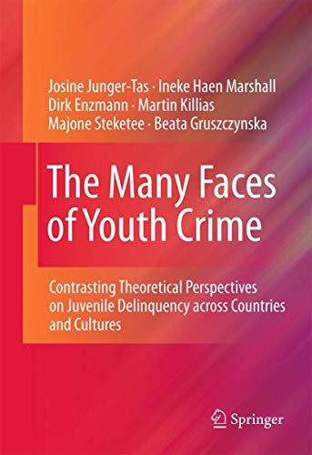 The Many Faces of Youth Crime Contrasting Theoretical Perspectives on Juvenile  [Hardcover]