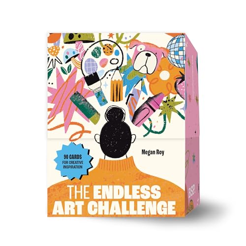 The Endless Art Challenge Card Deck 90 Creativity Prompt Cards (Overall 25,000  [Cards]