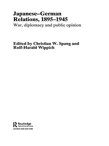 Japanese-German Relations, 1895-1945 War, Diplomacy and Public Opinion [Paperback]
