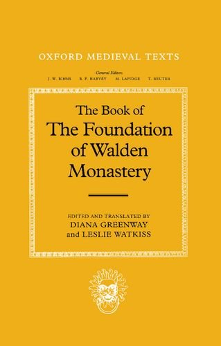 The Book of the Foundation of Walden Monastery [Hardcover]