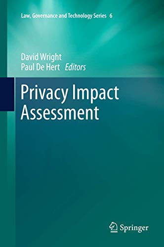 Privacy Impact Assessment [Hardcover]
