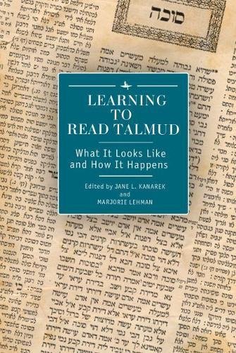 Learning To Read Talmud What It Looks Like And How It Happens [Hardcover]