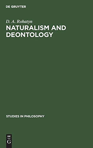 Naturalism and Deontology [Hardcover]