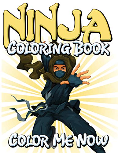 Ninja Coloring Book (Color Me Now) [Paperback]