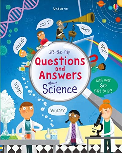 Lift-the-flap Questions and Answers about Science [Board book]