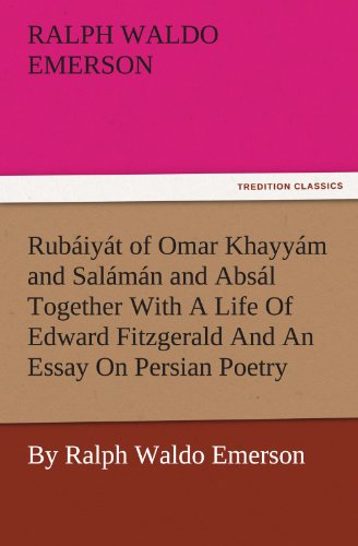 Rubiyt Of Omar Khayym And Salmn And Absl Together With A Life Of Edward Fi [Paperback]