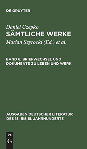 Saemtliche Werke, 7 Baende Sechster Band Bd 6  Briefwechsel und Dokumente Zu Le [Unknown]