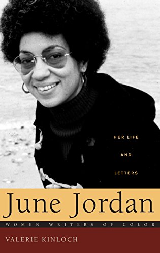 June Jordan Her Life And Letters (women Writers Of Color) [Hardcover]