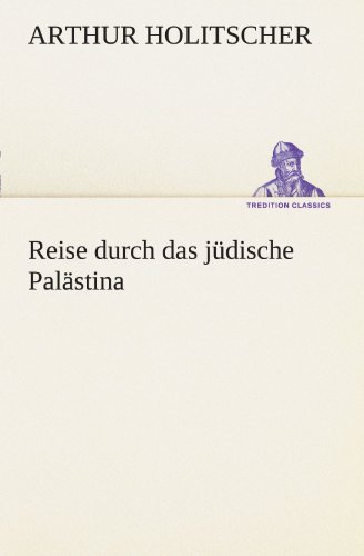 Reise Durch das Jdische Palstin [Paperback]