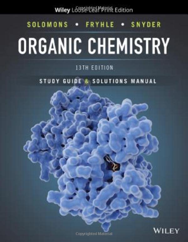 Organic Chemistry, Student Study Guide &amp Solutions Manual [Loose-leaf]