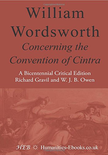 Concerning The Convention Of Cintra [Paperback]
