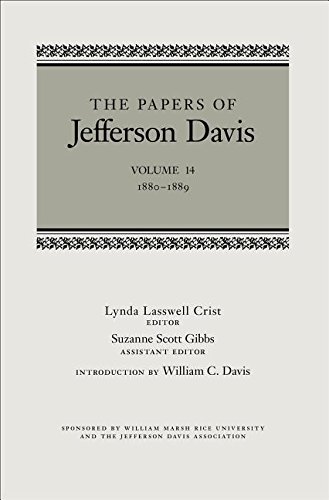 The Papers Of Jefferson Davis 1880-1889 [Hardcover]