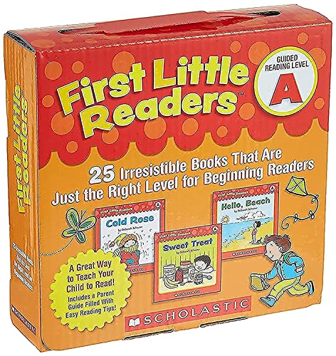 First Little Readers Guided Reading Level A (Parent Pack) 25 Irresistible Book [Paperback]