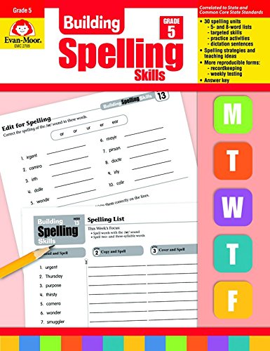 Building Spelling Skills Grade 5 [Paperback]