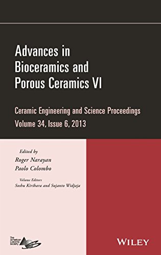 Advances in Bioceramics and Porous Ceramics VI [Hardcover]