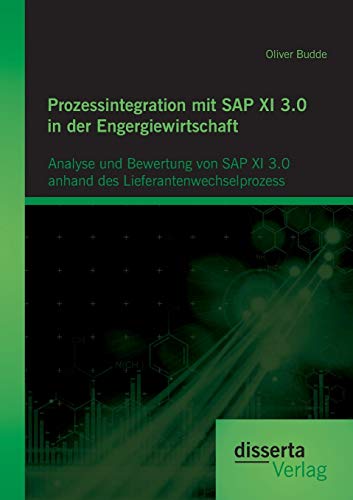 Prozessintegration Mit Sap Xi 3.0 In Der Engergiewirtschaft Analyse Und Bewertu [Paperback]