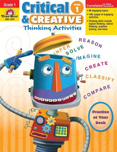 Critical & Creative Thinking Activities, Grade 1 [Paperback]