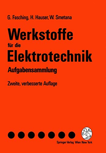 Werkstoffe fr die Elektrotechnik Aufgabensammlung [Paperback]