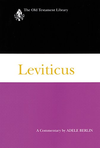 Leviticus (otl) (old Testament Library) [Hardcover]