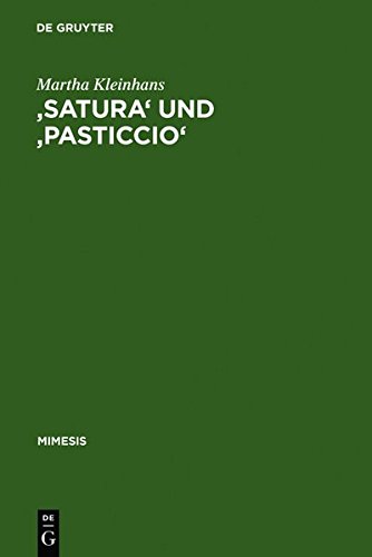 'satura' und 'Pasticcio' [Hardcover]