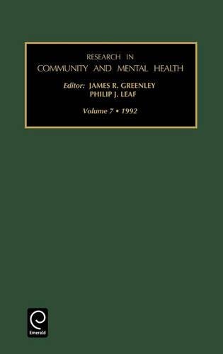 Research in Community and Mental Health [Hardcover]