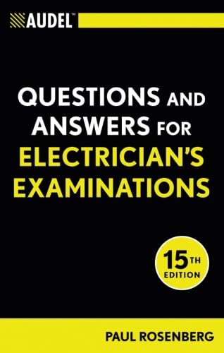 Audel Questions and Answers for Electrician's Examinations [Paperback]