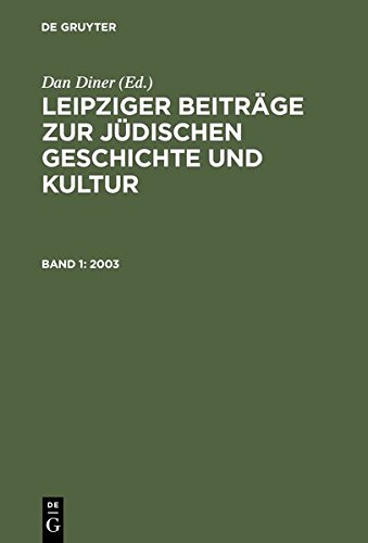 Leipziger Beitrage Zur Judischen Geschichte und Kultur [Hardcover]