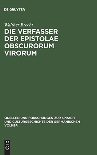 Verfasser der Epistolae Obscurorum Virorum [Hardcover]
