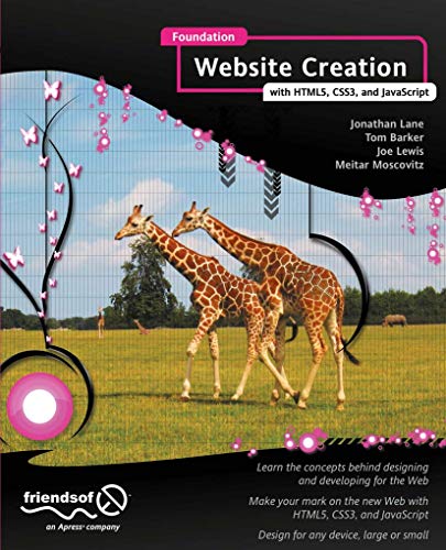 Foundation Website Creation with HTML5, CSS3, and JavaScript [Paperback]