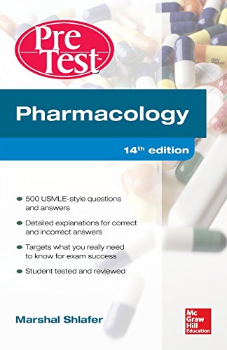 Pharmacology PreTest Self-Assessment and Review 14/E [Paperback]