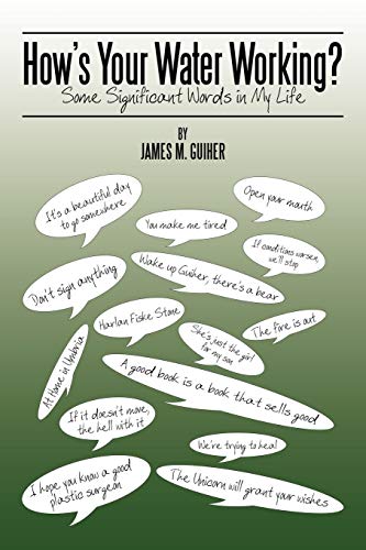 How's Your Water Working  Some Significant Words in My Life [Paperback]