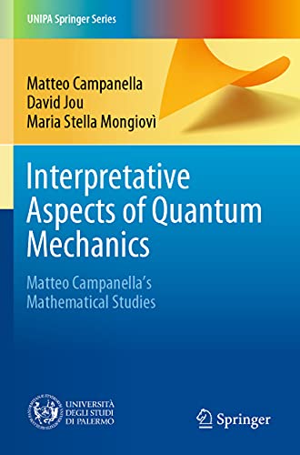 Interpretative Aspects of Quantum Mechanics Matteo Campanella's Mathematical St [Paperback]