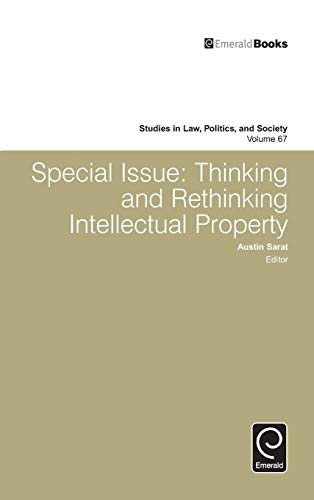 Special Issue Thinking And Rethinking Intellectual Property (studies In Law, Po [Hardcover]