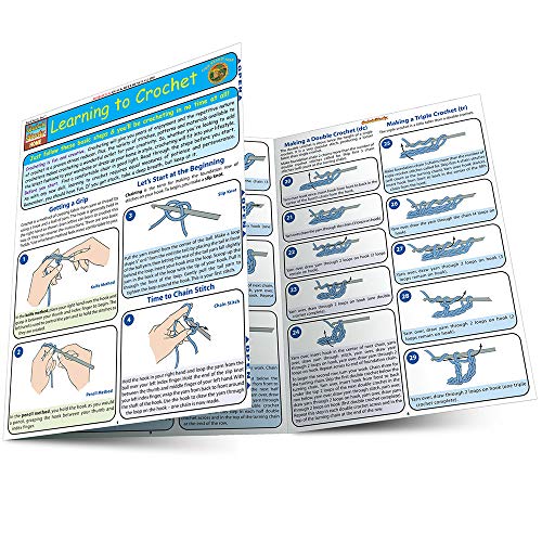 Learning To Crochet [Fold-out book or cha]