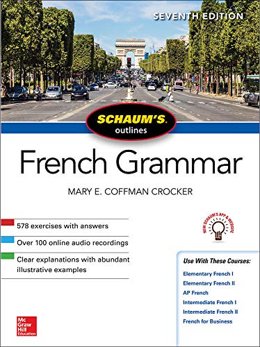 Schaum's Outline of French Grammar, Seventh Edition [Paperback]