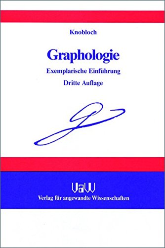 Graphologie  Exemplarische Einfhrung [Hardcover]