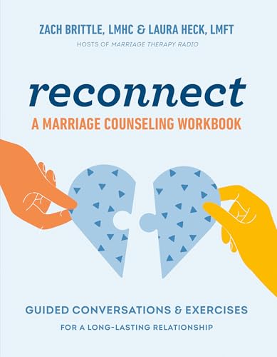 Reconnect A Marriage Counseling Workbook Guided Conversations &amp Exercises  [Paperback]