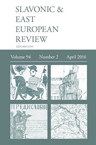 Slavonic & East European Review (94 2) April 2016 [Paperback]