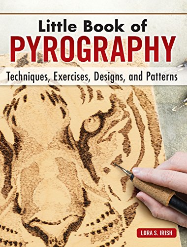 Little Book of Pyrography Techniques, Exercises, Designs, and Patterns [Hardcover]