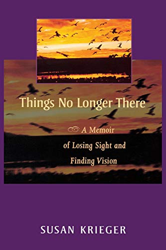 Things No Longer There A Memoir of Losing Sight and Finding Vision [Paperback]