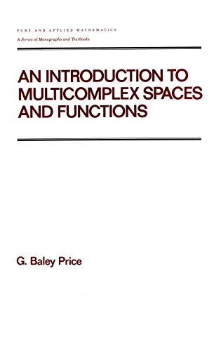 An Introduction to Multicomplex SPates and Functions [Hardcover]