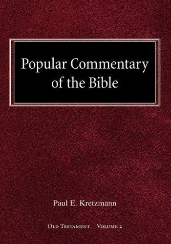 Popular Commentary Of The Bible Old Testament Volume 2 [Hardcover]