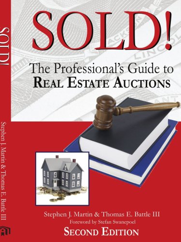 Sold The Professional's Guide To Real Estate Auctions [Paperback]