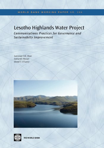 Lesotho Highlands Water Project Communications Practices for Governance and Sus [Paperback]