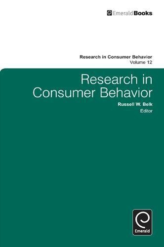 Research in Consumer Behaviour [Hardcover]