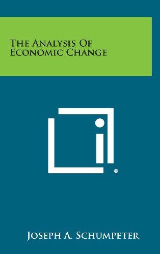 Analysis of Economic Change [Hardcover]