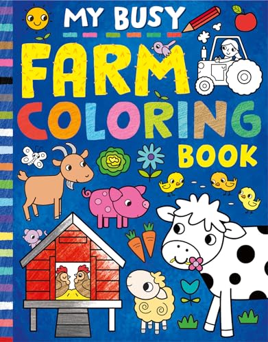 My Busy Farm Coloring Book [Paperback]
