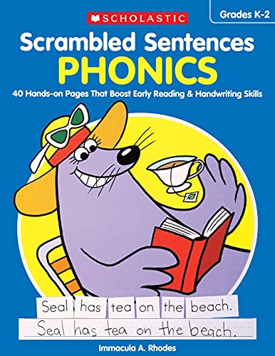 Scrambled Sentences Phonics 40 Hands-on Pages That Boost Early Reading & H [Paperback]