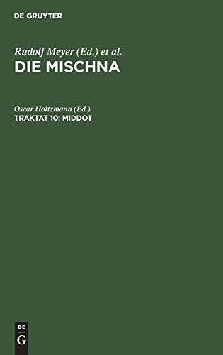 Middot  Text, bersetzung und Erklrung nebst einem textkritischen Anhang, aus [Hardcover]