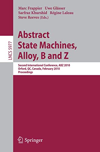 Abstract State Machines, Alloy, B and Z Second International Conference, ABZ 20 [Paperback]